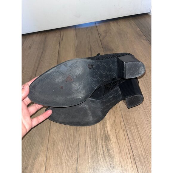 Vionic Black Anne Ortho Snake Print Leather/Suede Ankle Boots Size 9 - Picture 7 of 9